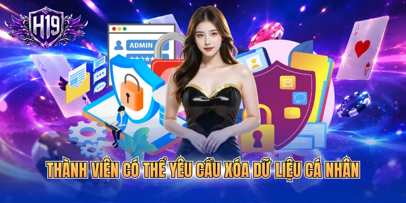 Thành viên yêu cầu xóa dữ liệu cá nhân khi không truy cập